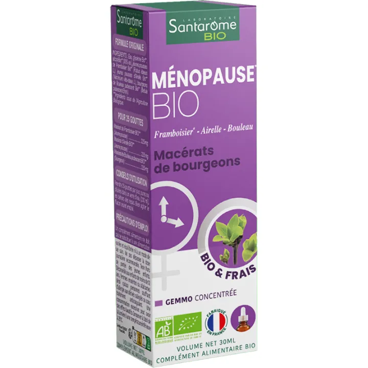 Santarome Complexe de Bourgeons Bio Ménopause – 30 ml