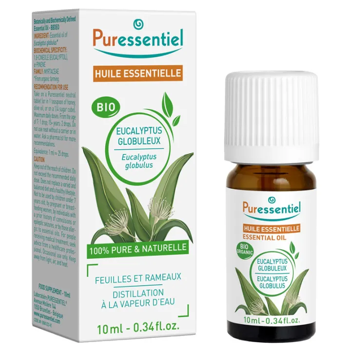 Huile essentielle Eucalyptus globuleux Bio 10 ml Puressentiel