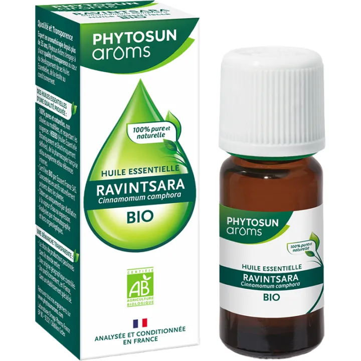 Huile essentielle bio de ravintsara 5 ml – Phytosun Arôms
