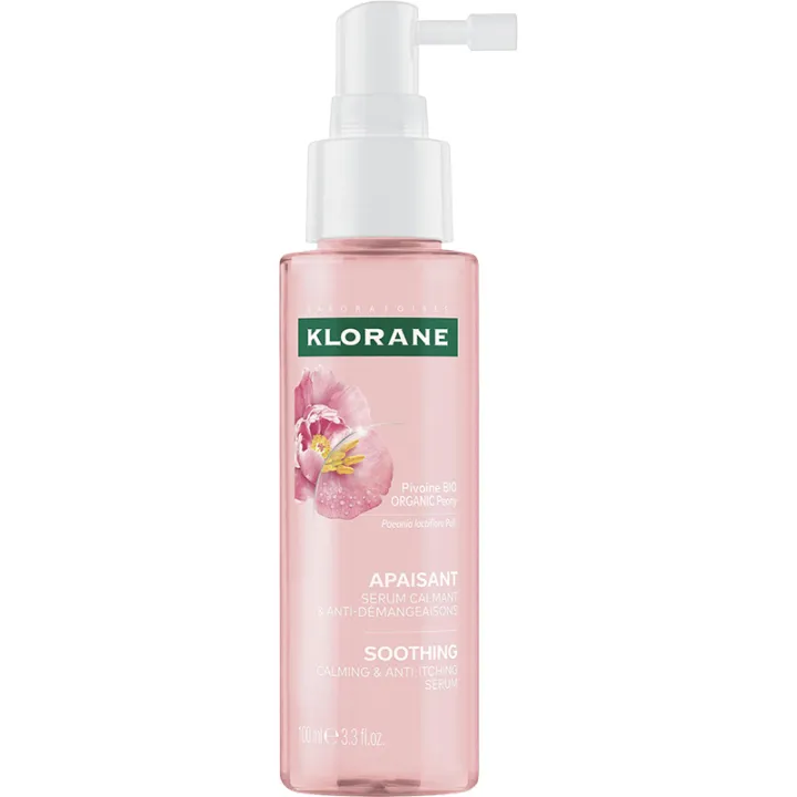 Klorane Sérum Apaisant Anti-Démangeaisons Pivoine Bio 100 ml
