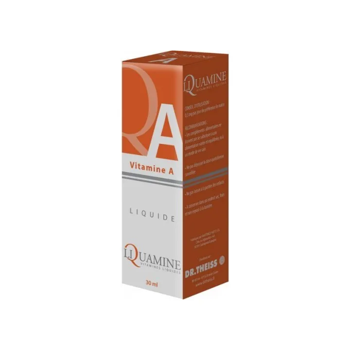 Liquamine Vitamine A liquide 30 ml – Dr Theiss