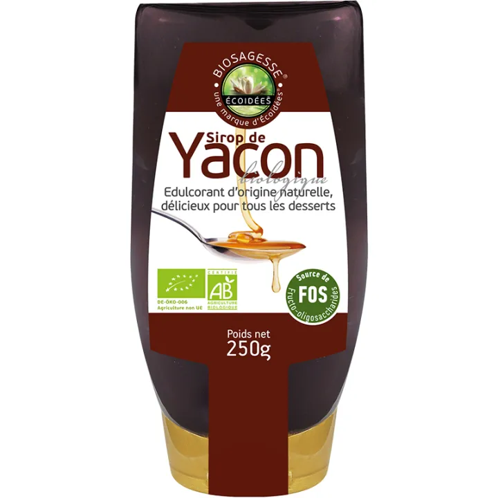 Sirop de yacon Bio 250 g Ecoidées
