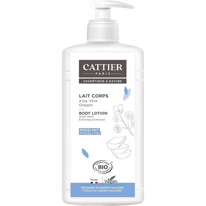 Cattier Lait Hydratant Corps Modelant 500 ml