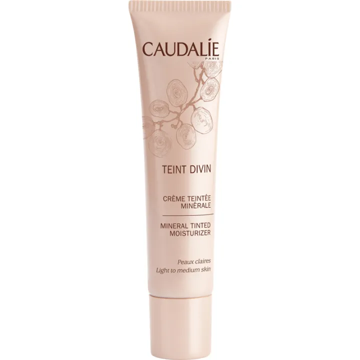 Caudalie Teint Divin Crème Teintée Peaux Claires 30 ml