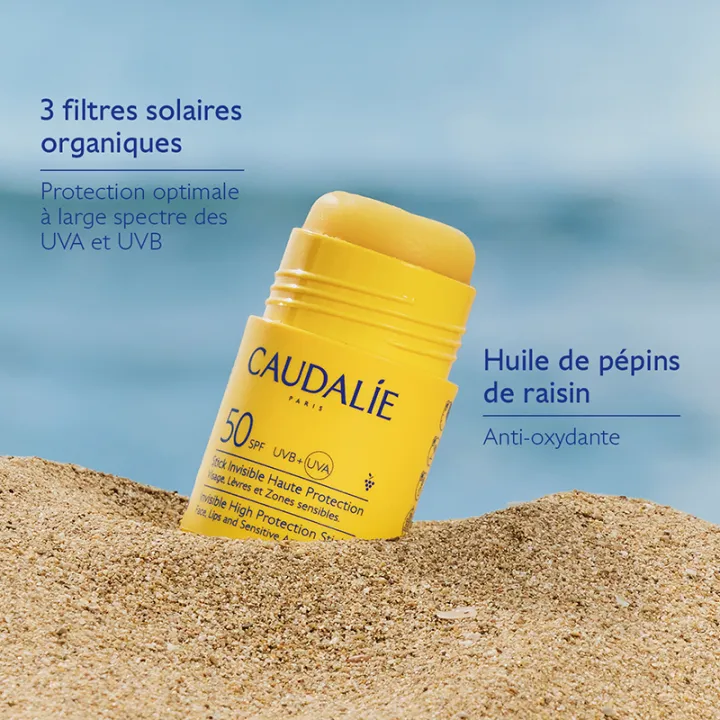 Caudalie Vinosun Protection Stick Solaire SPF50 - 15 g