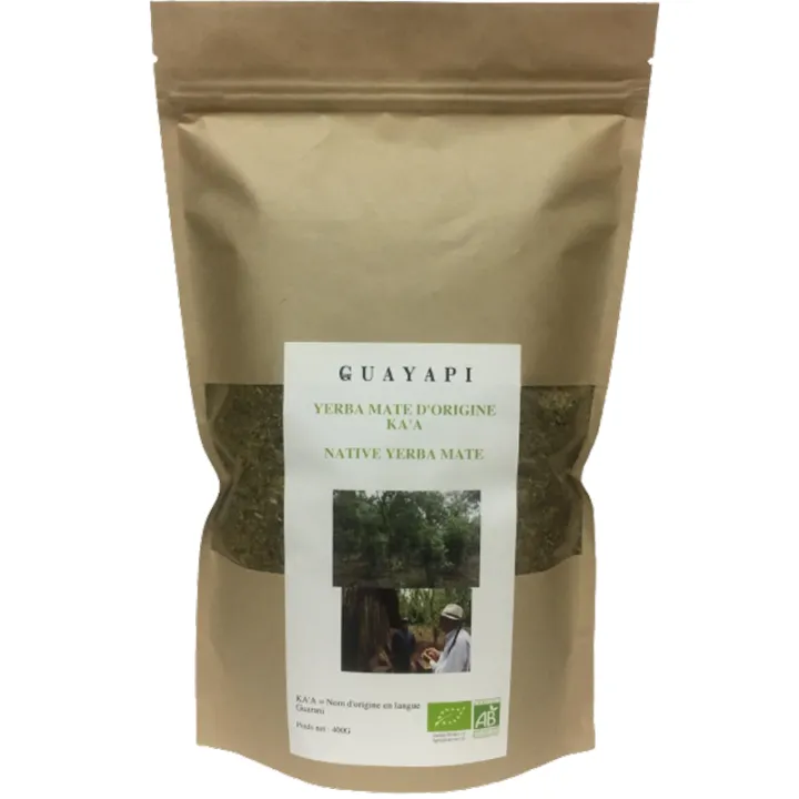 Guayapi Maté Bio Dynamisant feuilles séchées 400 g