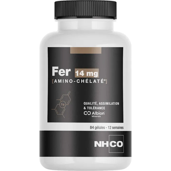 NHCO Fer Amino Chélaté 14mg gélules