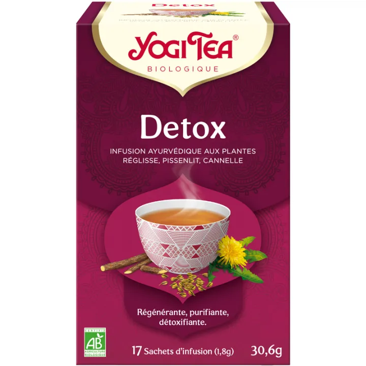 Yogi Tea Detox Infusion Bio 17 sachets