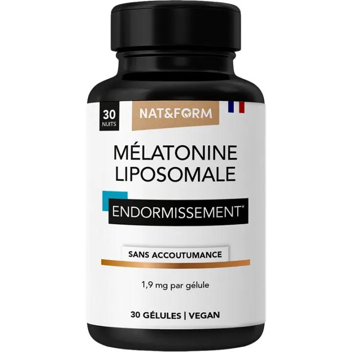 Nat & Form Mélatonine Liposomale 30 Gélules