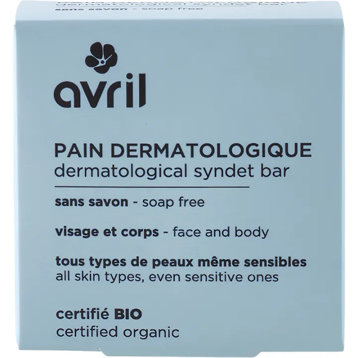 Avril Pain Dermatologique Visage & Corps Bio 65 g