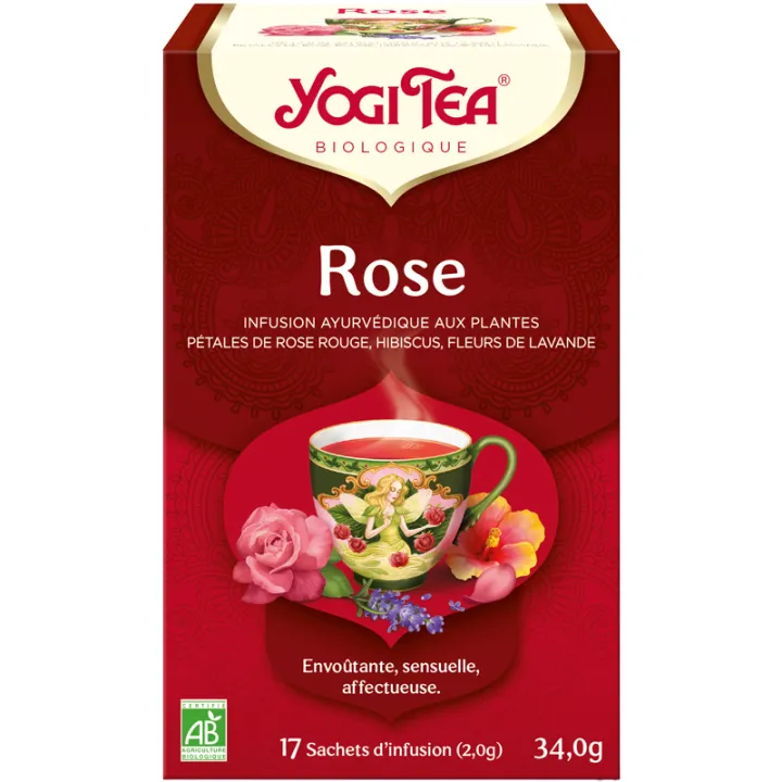 Yogi Tea Rose Infusion Bio 17 sachets