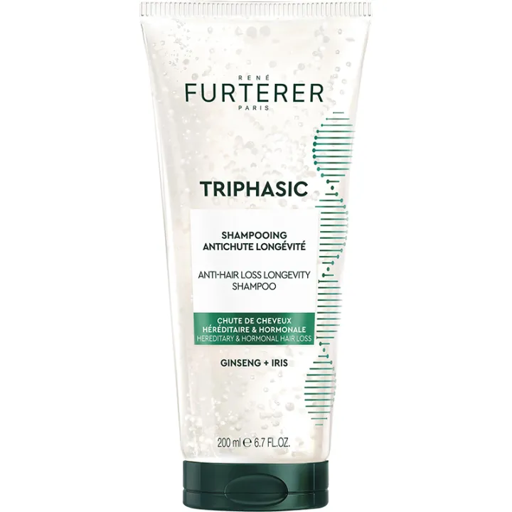 René Furterer Triphasic Shampooing Fortifiant Longévité & Densité - 200 ml