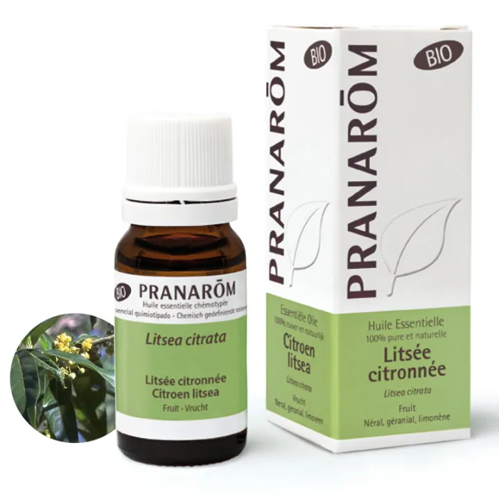 Huile essentielle BIO Litsée citronnée PRANAROM 10ml
