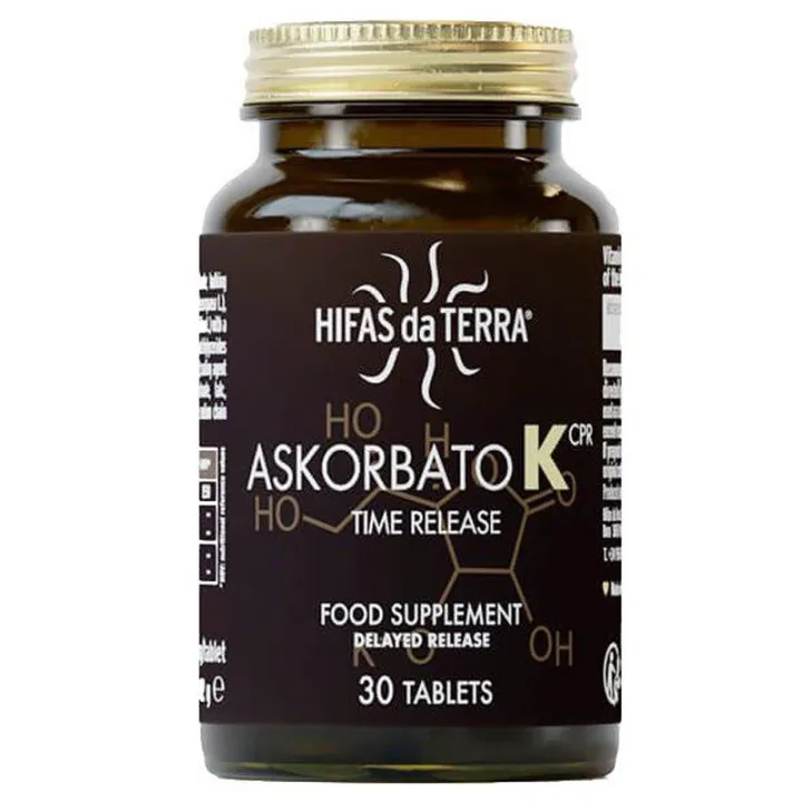 Hifas da Terra Askorbato K-HdT Vitamine C 30 Comprimés