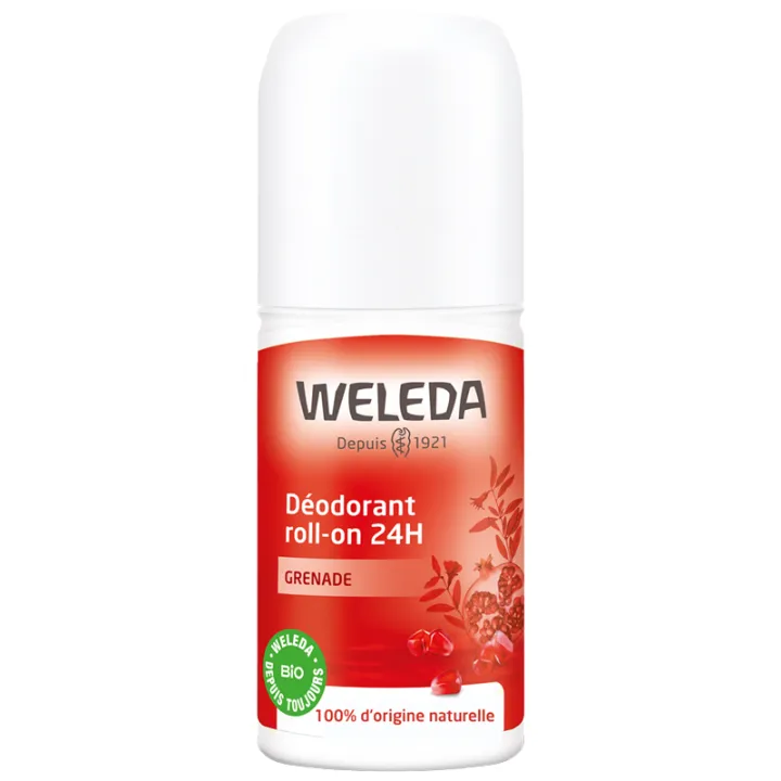 Weleda Grenade Déodorant Roll-On 24h 50 ml