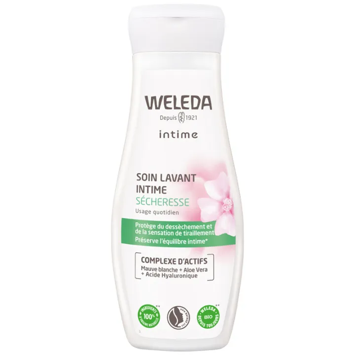 Weleda Soin Lavant Intime Sécheresse Bio 200 ml