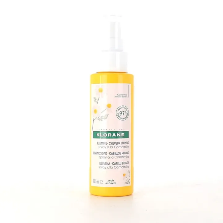 Klorane Illumine Cheveux Blonds Spray à la Camomille 100 ml
