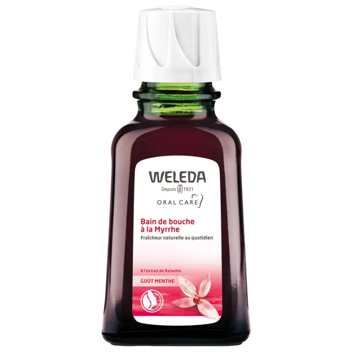 Weleda Oral Care Bain de Bouche à la Myrrhe 50 ml