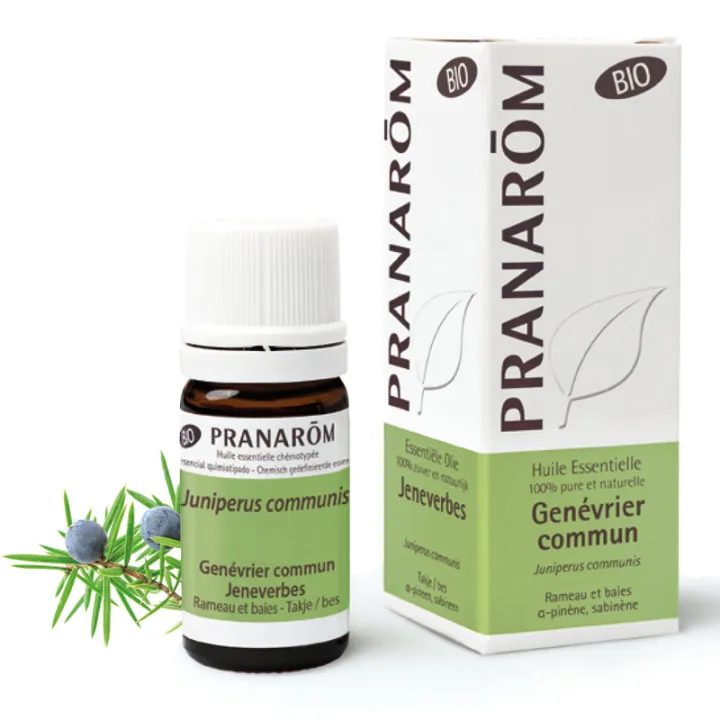 Huile essentielle BIO Genévrier commun PRANAROM 5ml