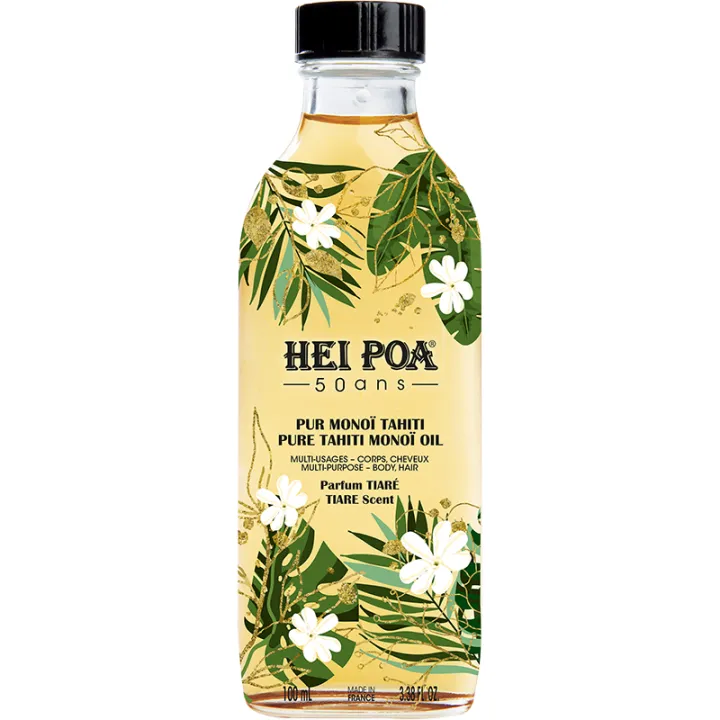 Hei Poa Pur Monoï de Tahiti Tiaré 100 ml