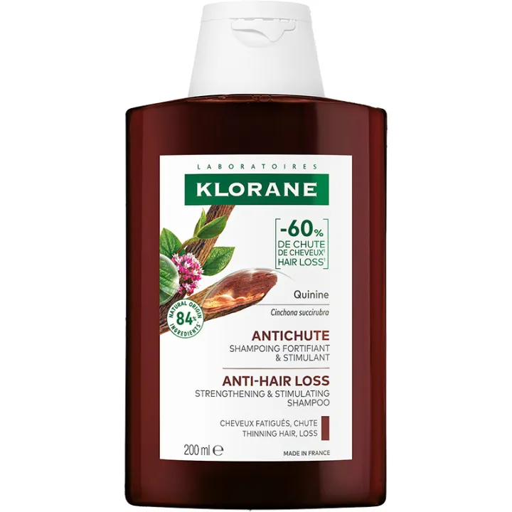 Klorane Antichute Shampoing Quinine & Edelweiss Bio - 200 ml