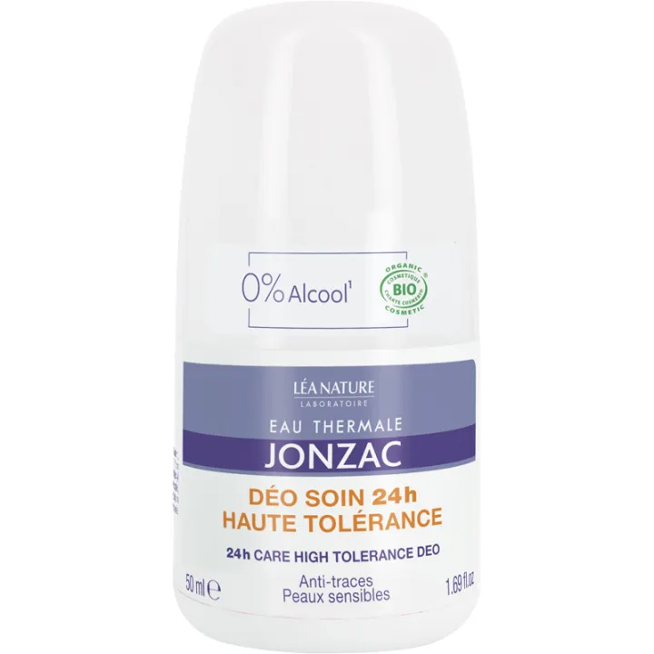 Eau Thermale Jonzac Déodorant Soin Haute Tolérance 24 h 50 ml