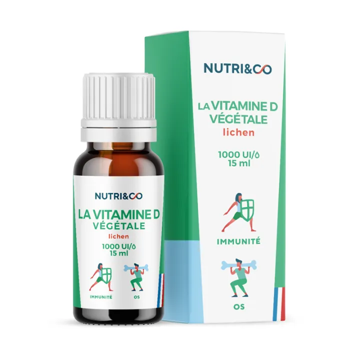 Nutri&Co Vitamine D Végétale 15ml