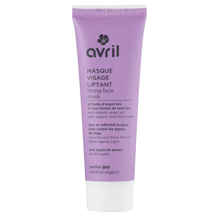 Avril Masque Visage Liftant Bio 50ml