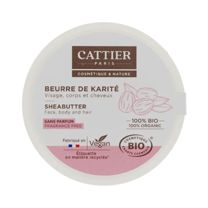 Cattier Beurre de Karité Bio 100 g