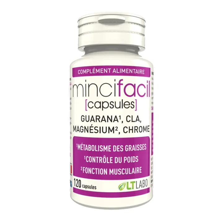 LT Labo Mincifacil Bio Combustion des Graisses Élimination Capsules