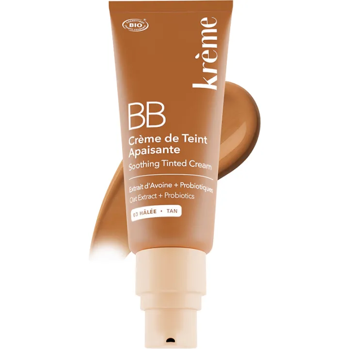 Krème BB Crème de Teint Apaisante Bio 40 ml - Teinte Halé