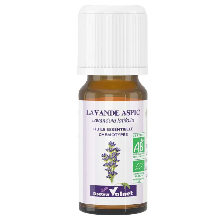 Huile Essentielle Bio Lavande Aspic Dr Valnet 10 ml