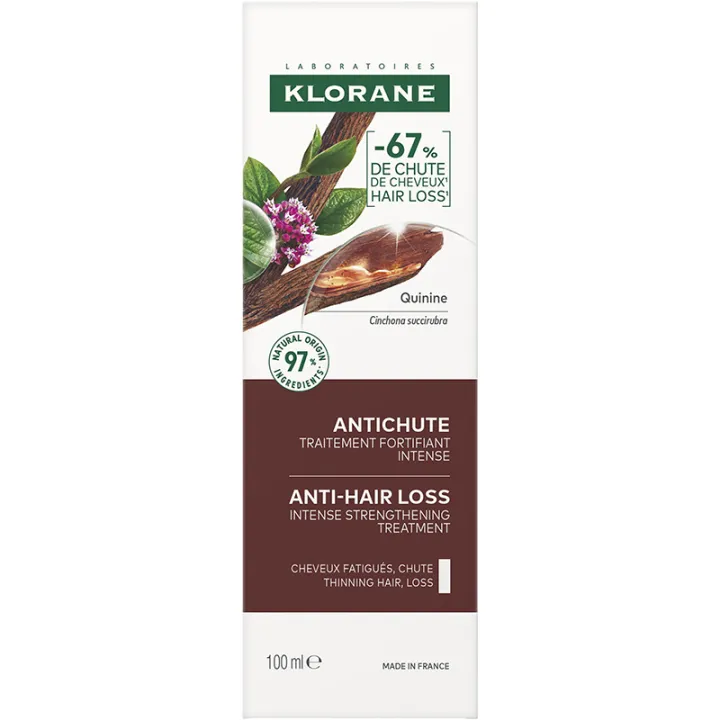 Klorane Antichute Sérum Quinine & Caféine Fortifiant Intense - 100 ml