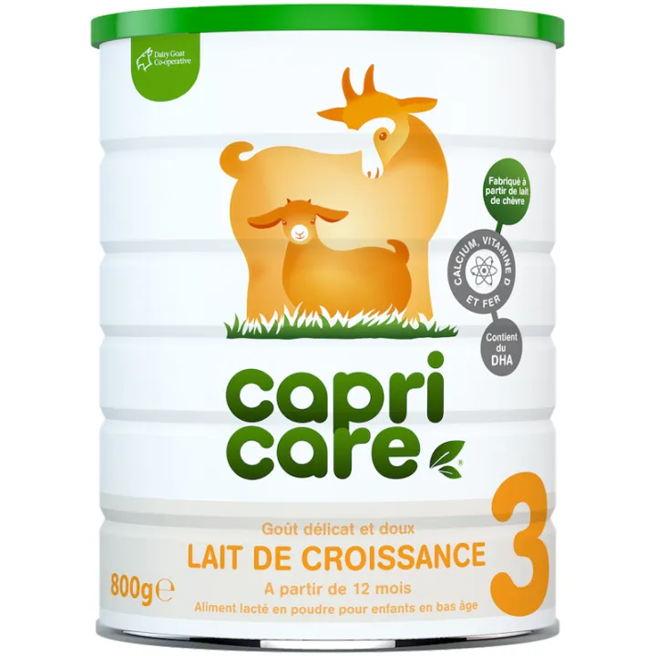 Capricare 3 Lait de Croissance de Chèvre dès 12 Mois 800 g