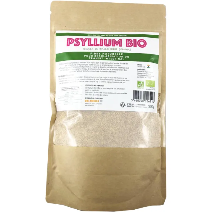 Psyllium blond bio 300 g – Dr Theiss