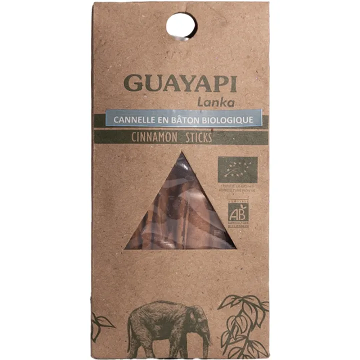 Guayapi Cannelle de Ceylan Bâtons 25 g