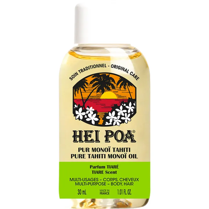 Hei Poa Pur Monoï de Tahiti Tiaré 30 ml