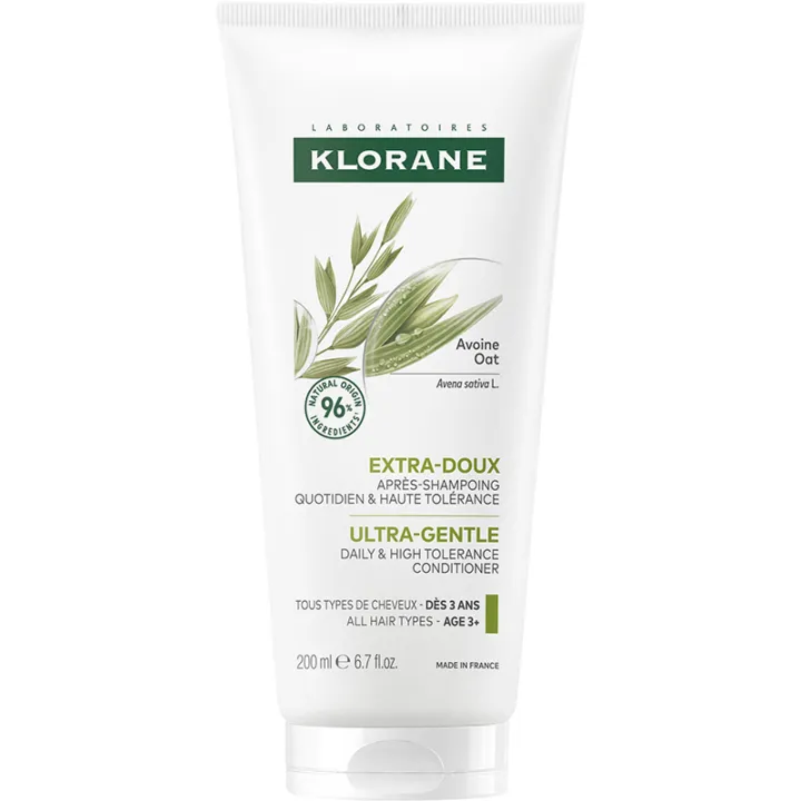 Klorane Après-Shampoing à l'Avoine – Cheveux Délicats 200 ml