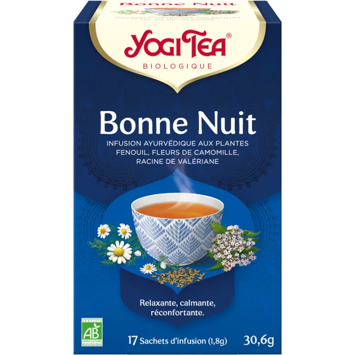 Yogi Tea Bonne Nuit Infusion Bio 17 sachets