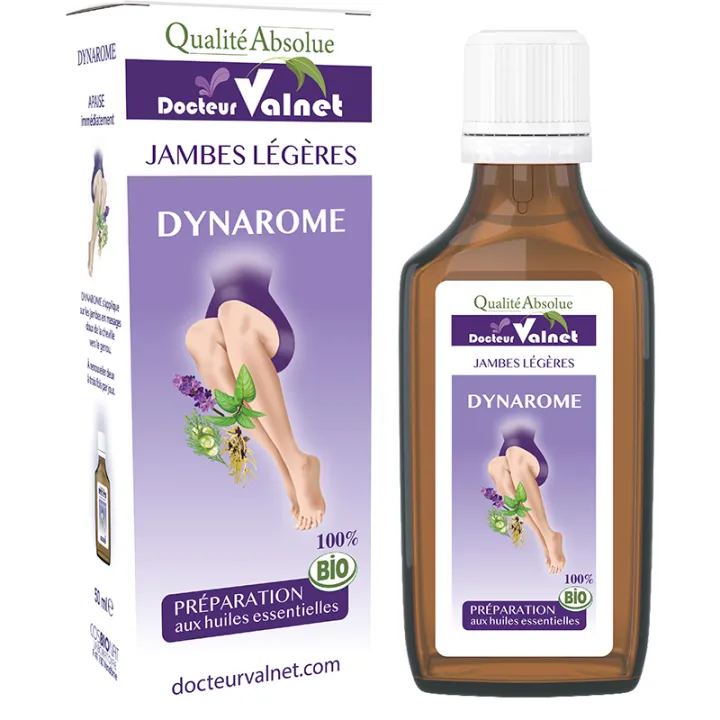 Dynarome Lotion Jambes Légères Dr Valnet 50 ml