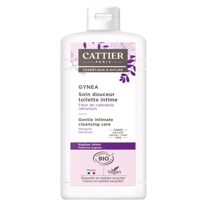 Cattier Gynéa Soin Douceur Toilette Intime 500 ml