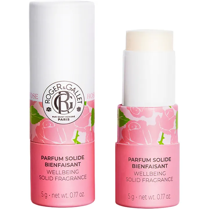 Roger&Gallet Parfum Solide Bienfaisant Rose 5 g
