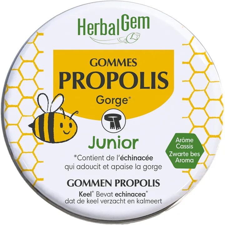 Propolis Junior Gommes Gorge Bio 45 g HerbalGem