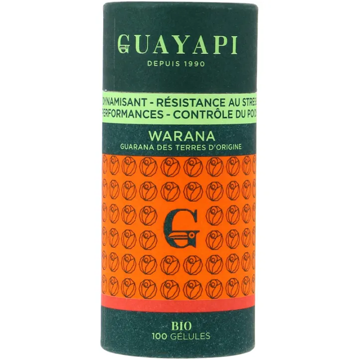 Guayapi Warana Dynamisant naturel 100 gélules végétales