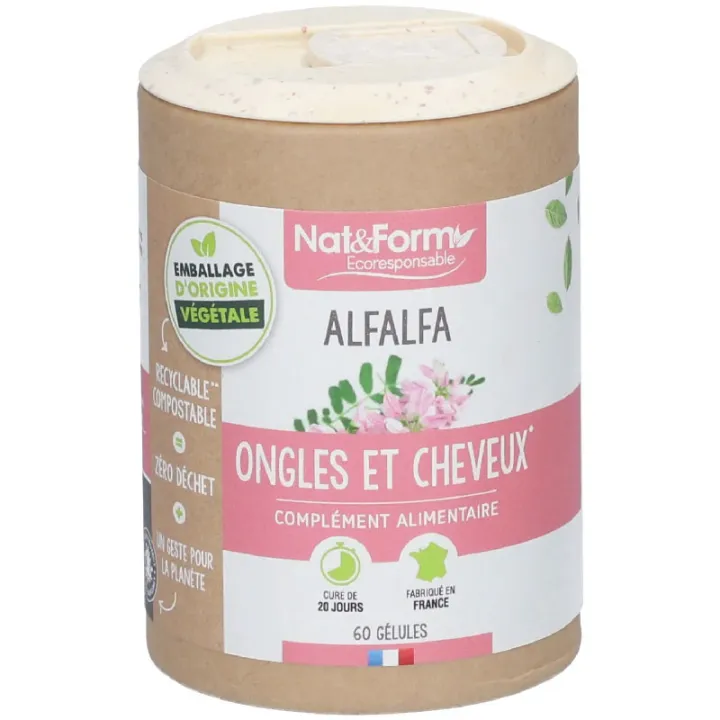 Nat & Form Alfalfa (Luzerne) 60 Gélules