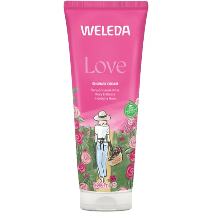 Weleda Crème de Douche Love Rose 200 ml