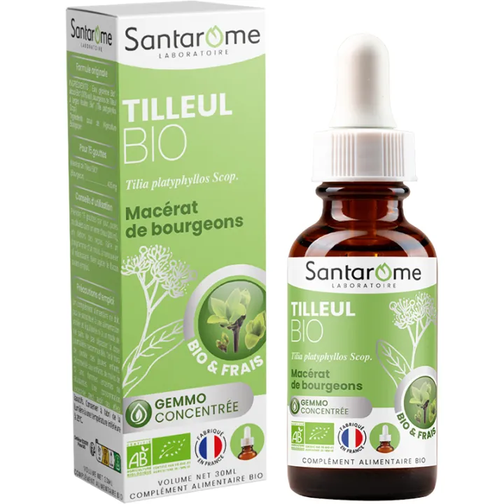 Santarome Macérat de Bourgeons de Tilleul Bio – 30 ml