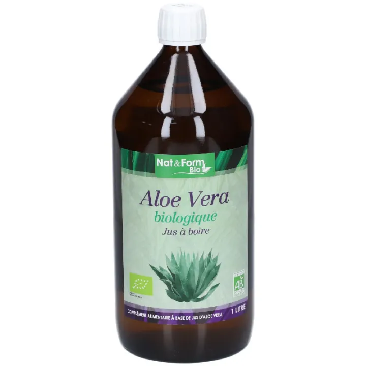 Nat & Form Aloe Vera Bio à Boire 1 Litre
