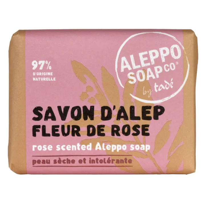 Savon d’Alep Fleur de Rose 100 g Tadé