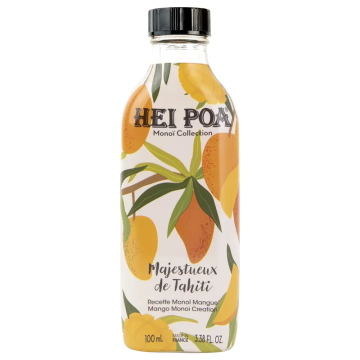 Hei Poa Monoï Majestueux de Tahiti Mangue 100 ml